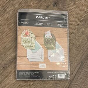 Stampin' Up! Precious Post Gold and Cream Cards & Invitations Kit